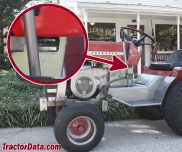 Massey Ferguson 10 serial number location