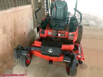 Kubota ZD1211R cortacésped de giro cero.