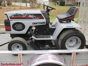 Indy 500 Edition Craftsman 917.25091, linke Seite.