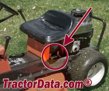 Ariens RM1230 serial number location