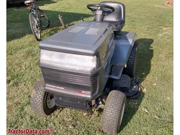 Sears Craftsman 917.250490 Gartentraktor mit Mähdeck.