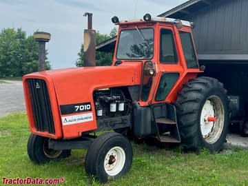 Allis-Chalmers 7010 row-crop tractor.