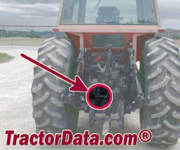 Deutz-Allis 8070 serial number location