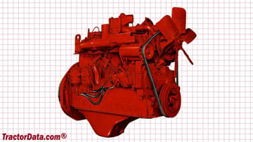 Imagem do motor International Harvester 806