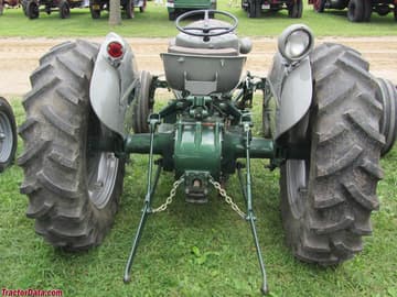 Ferguson TO-35 in gray and green (1954-1956).