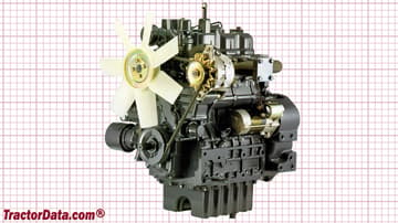 Mahindra 2810 engine image