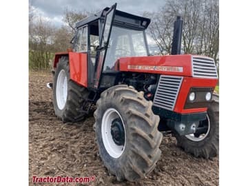 Zetor 12045 row-crop tractor.