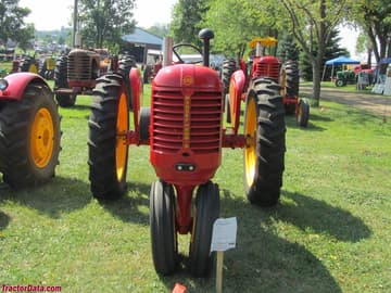 Massey Harris 101 Junior with tricycle front end.