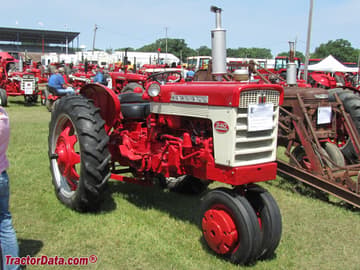 International Farmall 340 gasoline with tricycle front end.