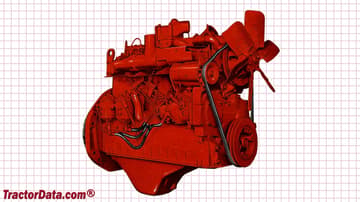 Farmall 806 engine image