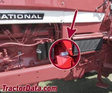 Farmall 1066 serial number location