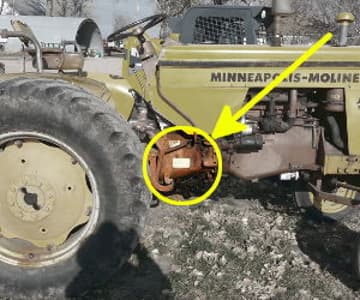 Minneapolis-Moline Jet Star 3 serial number location