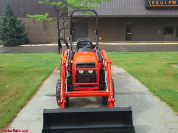 Branson 2400h with SL00 front-end loader.