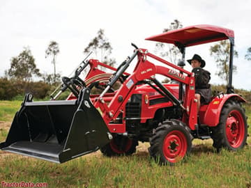 Apollo 254 with front-end loader.
