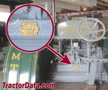 Minneapolis 17-30 B serial number location