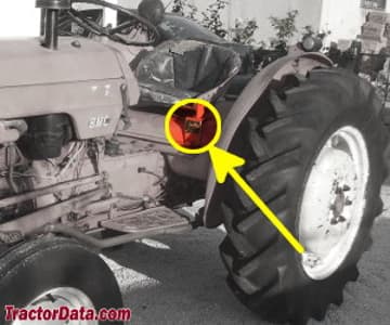 Nuffield Mini 9/16 serial number location
