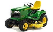 John Deere X585 tractor photo