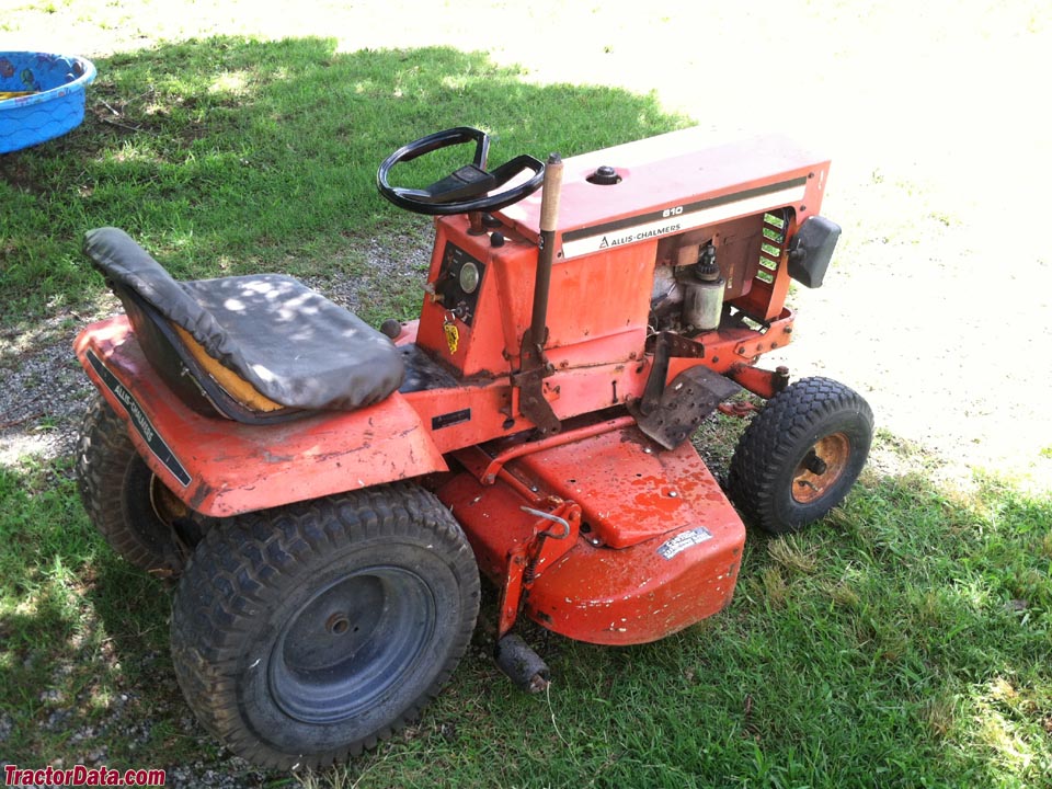 Allis-Chalmers 610 with mower deck.