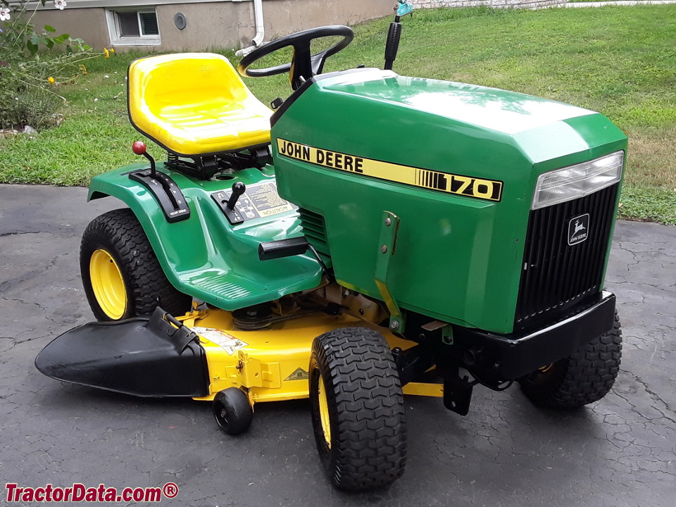 John Deere 170, right side.
