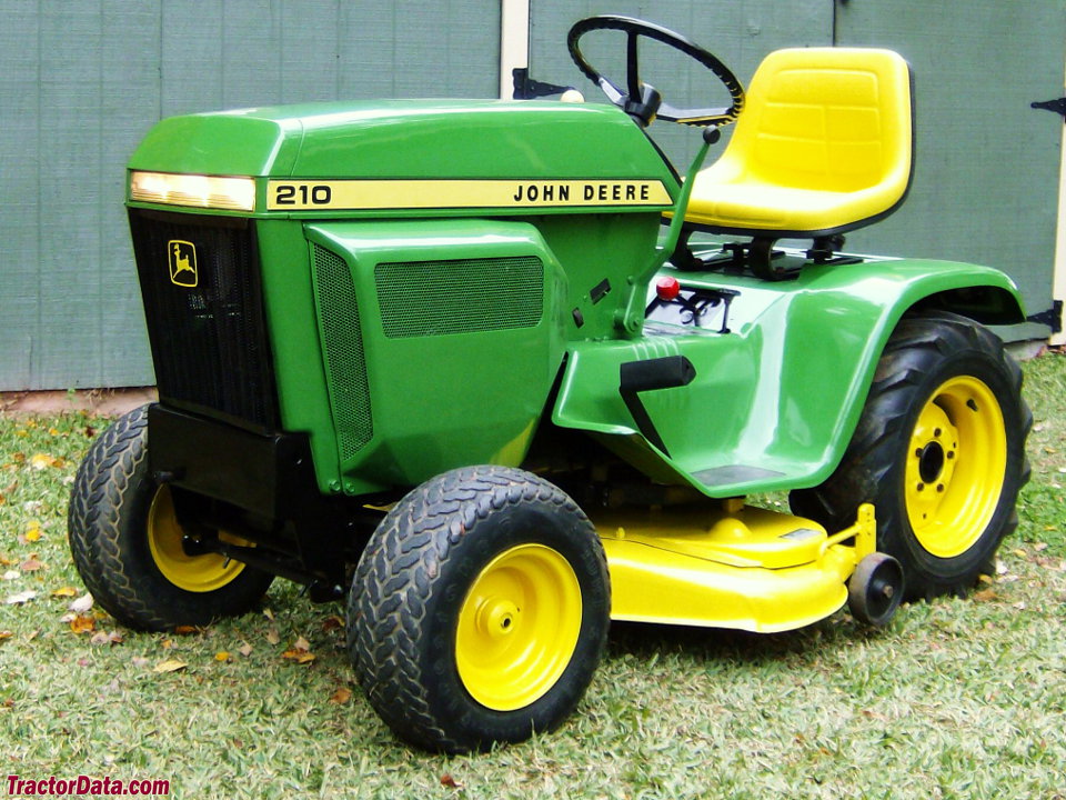 1975 John Deere 210, left side