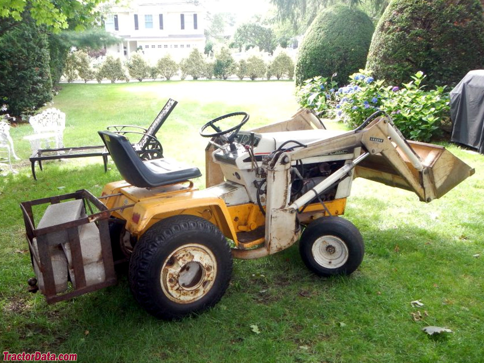 Cub Cadet 129 with DANCO front-end loader.