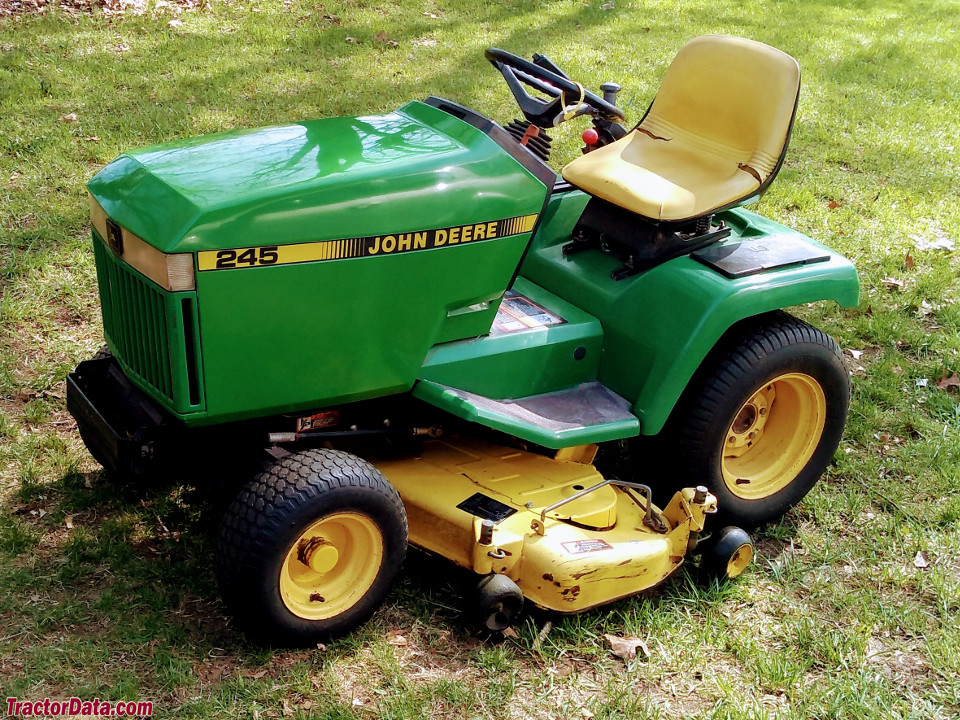 John Deere 245, left side.