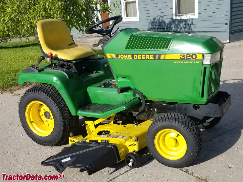John Deere 320 garden tractor.