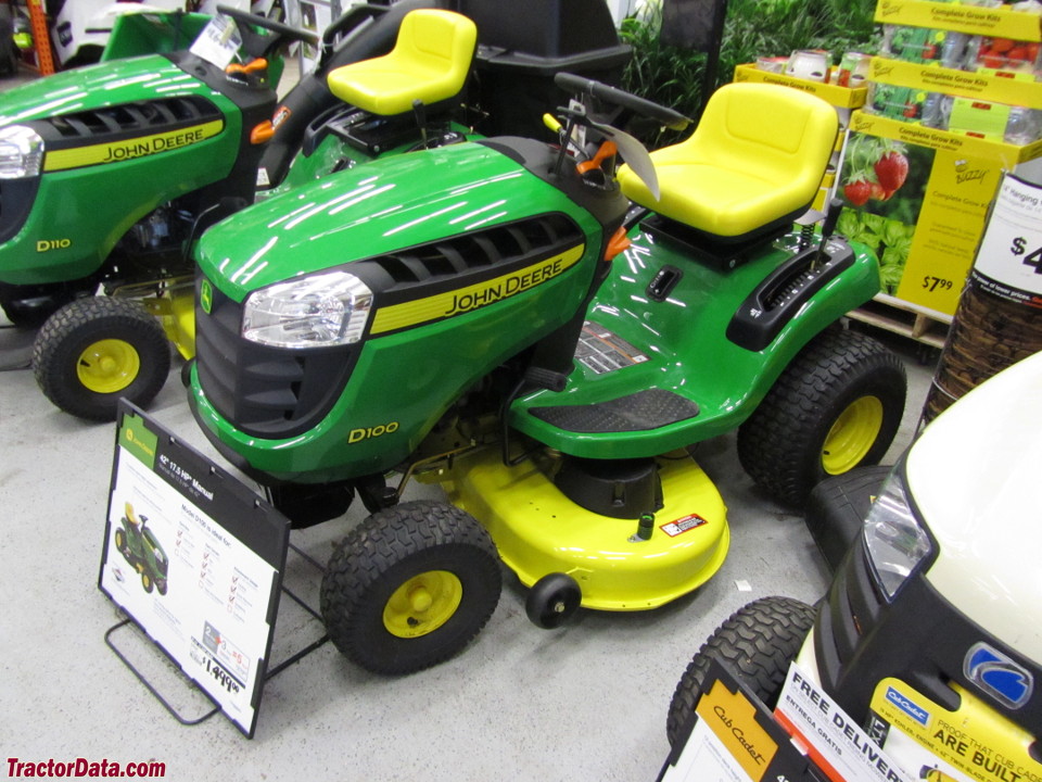 John Deere D100