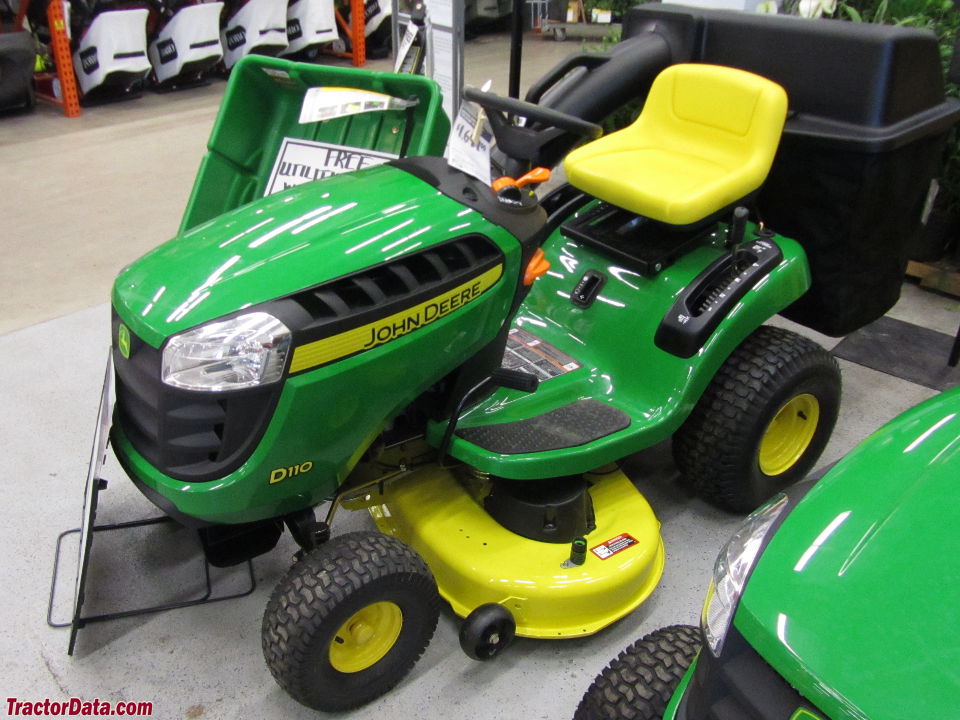 John Deere D110, left side.