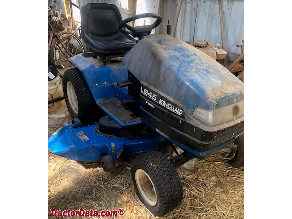 Ford-New Holland LS45 garden tractor.