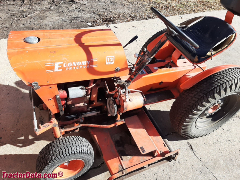 Economy Jim Dandy 12HP garden tractor.