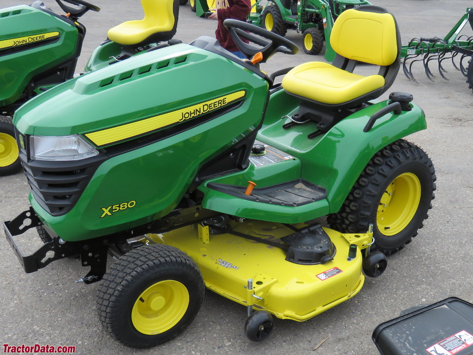 2017 model John Deere X580.