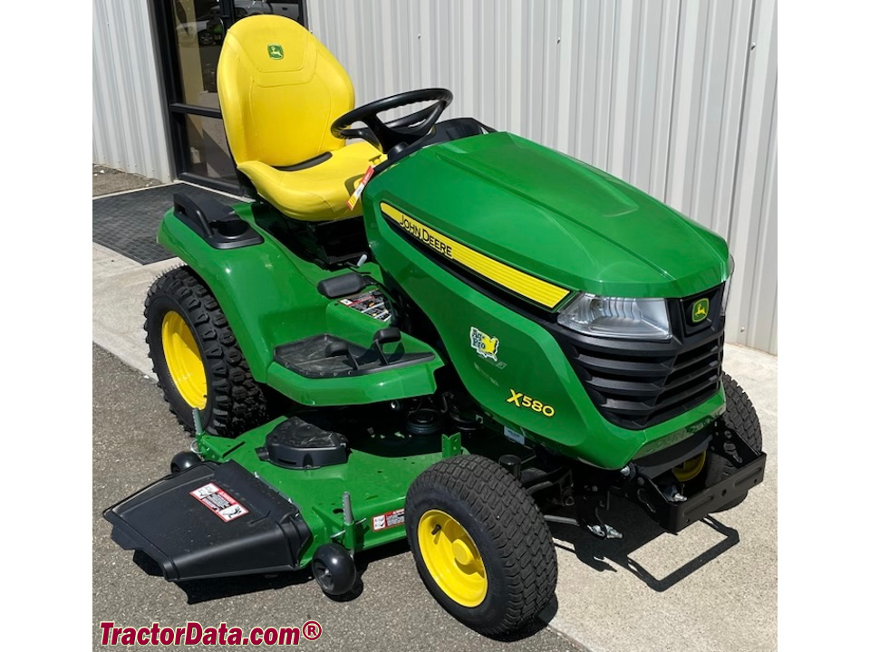 2023 model John Deere X580.