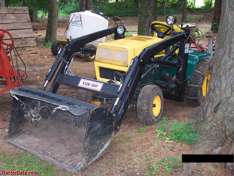 MTD Yard-Man 999 with Kwik-Way loader.