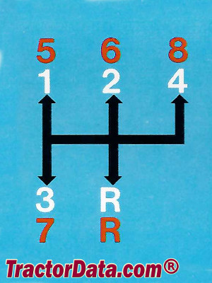 Ford 2600 transmission controls