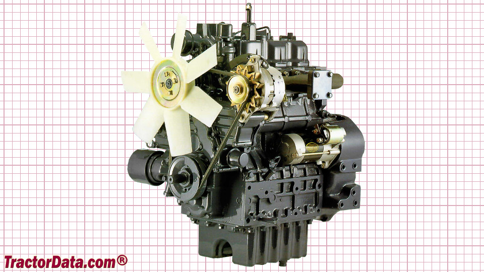 Mahindra 2810 engine image