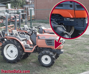 Kubota GB20 serial number location